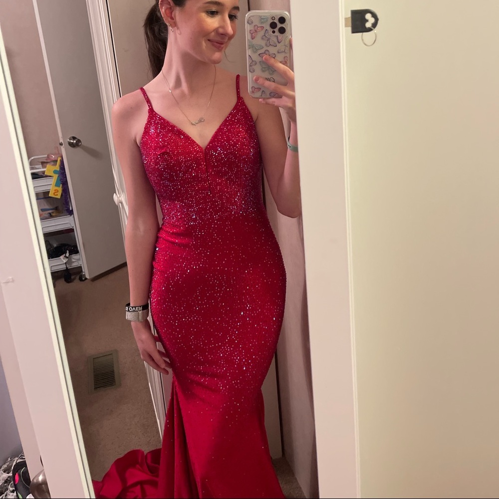 Ellie Wilde Size 0 Prom Dress